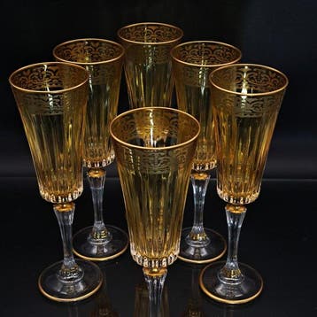 Artemisia - Champagne fluitje (6) - Kristal