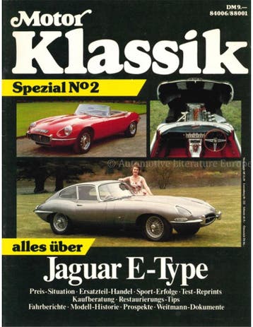 MOTOR KLASSIK SPEZIAL No2: ALLES ÜBER JAGUAR E-TYPE, Boeken, Auto's | Boeken, Nieuw