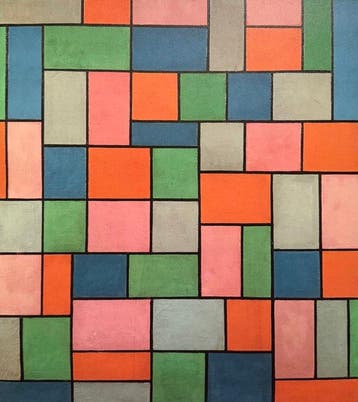 Theo van Doesburg - “Composition In Dissonance, 1919”.