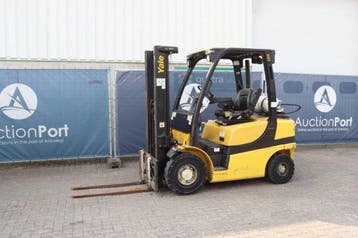 Veiling: Heftruck Yale GLP25VX F2170 LPG 2490kg 2011, Ophalen