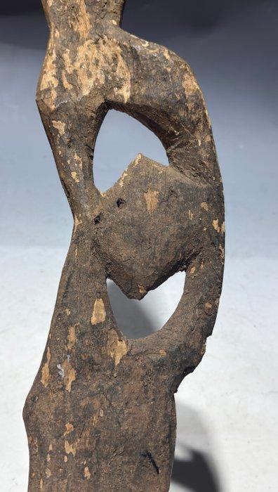 Oude Yipwon-figuur, krijgers, amulet-figuur. - Yipwon -, Antiek en Kunst, Kunst | Niet-Westerse kunst