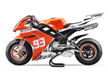 miniracer pocketbike pocket minibike 49cc 2takt, OOK op ACCU, Ophalen, Pitbike
