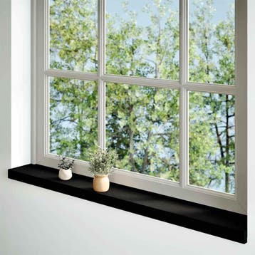 vidaXL Vensterbanken 2 st 140x15x2 cm massief eikenhout, Verzenden