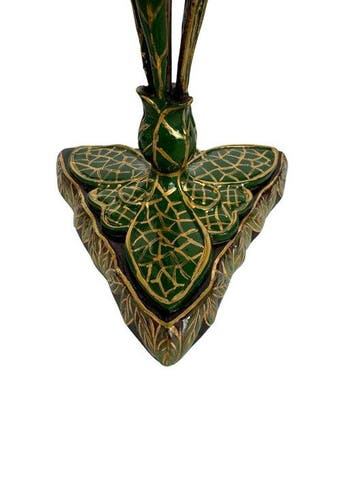 Chandelier (2) - Bronze, Porcelaine