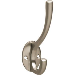 Intersteel Kapstokhaak ovaal nikkel mat, Huis en Inrichting, Woonaccessoires | Kapstokken, Nieuw, Overige materialen