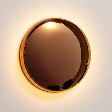 Wandlampen Auris Wandlamp Spiegel Brons Binnenverlichting, Huis en Inrichting, Lampen | Wandlampen, Verzenden, Nieuw