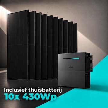 Zonnepanelen Pakket 10x 430, Ophalen of Verzenden, Nieuw