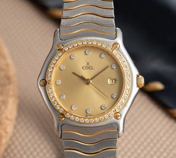 Ebel - Suport lady diamond dial - Zonder minimumprijs -