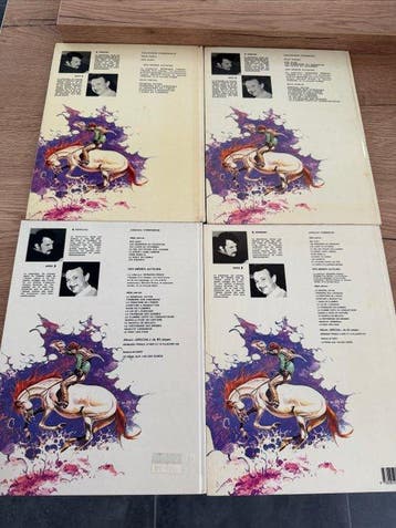 Comanche T2 + T4 + T9 + T10 - 4x C - 4 Album - Eerste druk -, Nieuw