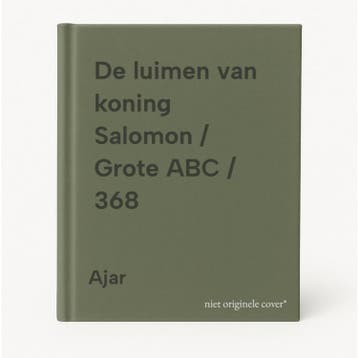 De luimen van koning Salomon / Grote ABC / 368 9789029500487, Boeken, Verzenden, Gelezen, Ajar