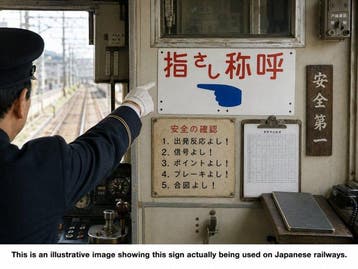Zeldzame vintage Japanse Spoorweg veiligheidsborden