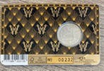 Nederland. 1913 / Historische coincard zilveren ½ Gulden
