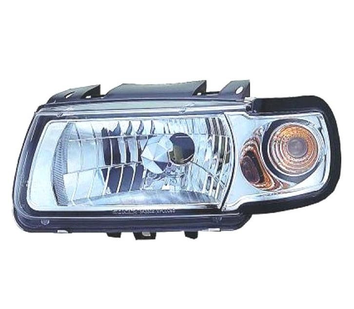 Phares Pour Volkswagen Vw Polo 95-98 Fond Chromé, Auto-onderdelen, Verlichting, Verzenden