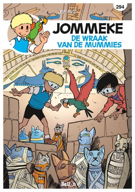 De wraak van de mummies / Jommeke / 294 9789462106697, Livres, BD, Envoi
