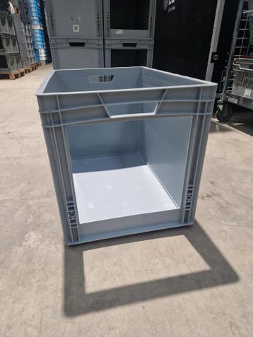Magazijnbak euronorm 600x400x420mm met grote grijpopening, Ophalen of Verzenden, Nieuw