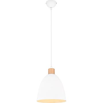 LED Hanglamp Trion Jaguar - Mat Wit Aluminium, Rond, 40W LED, Huis en Inrichting, Lampen | Hanglampen, Verzenden, Nieuw