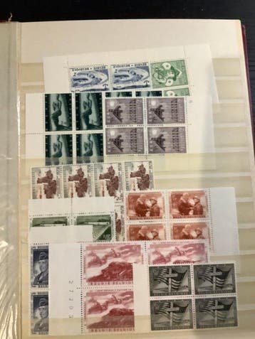 Belgique - Beau lot de timbres pour laffranchissement (les