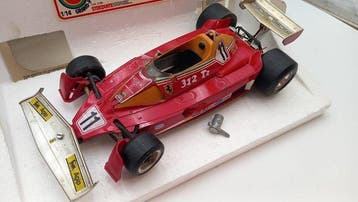 Bburago 1:18 - Voiture miniature - Ferrari F1 T5 1980 1/14 -