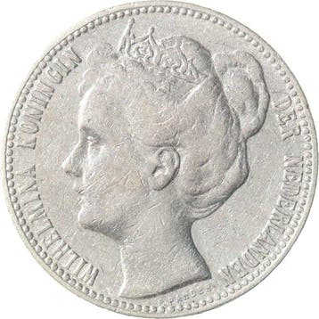 Nederland. Wilhelmina. 1 Gulden 1901 (Zonder minimumprijs)