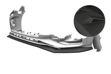Cup spoilerlip voor Audi A5 F5 Sportback CSL929-M, Verzenden