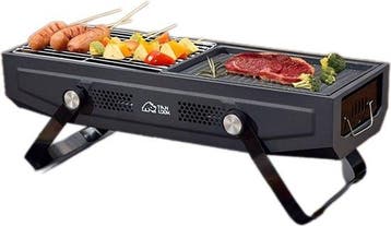 Barbecue Houtskool Inklapbaar - Barbeque Tafelmodel - Campin, Verzenden, Nieuw