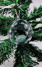 Edelsteen kerstbal Amazoniet, Ophalen of Verzenden, Nieuw