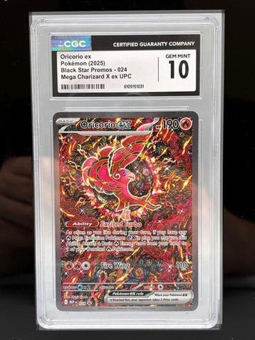 Pokémon Graded card - Oricorio ex - Mega Charizard X ex UPC