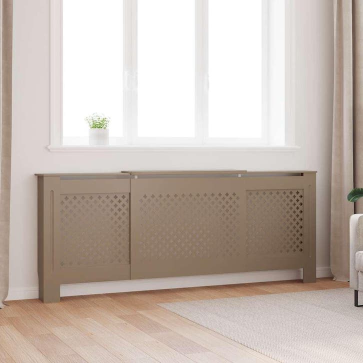 vidaXL Radiatorombouw 205 cm MDF, Doe-het-zelf en Bouw, Verwarming en Radiatoren, Nieuw, Verzenden