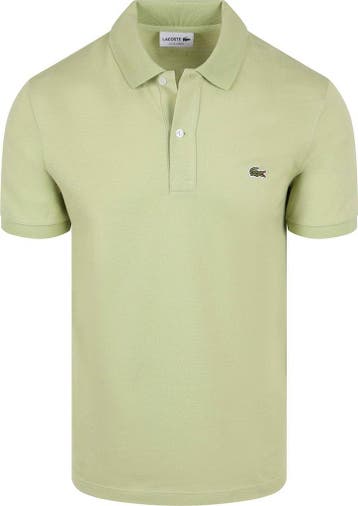 Lacoste Poloshirt Pique Groen maat Maat 52/54 (L) Heren, Kleding | Heren, Polo's, Maat 52/54 (L), Verzenden, Lacoste, Nieuw