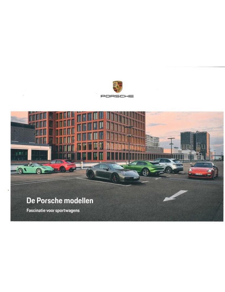 2023 PORSCHE PROGRAMMA BROCHURE NEDERLANDS, Boeken, Auto's | Folders en Tijdschriften