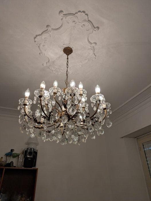 Kroonluchter - Kristal, Antiquités & Art, Antiquités | Autres Antiquités