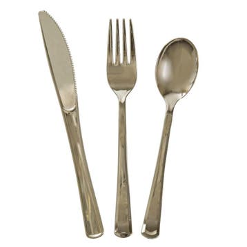 Goud Bestek 19,7cm 18 delig, Verzenden, Nieuw