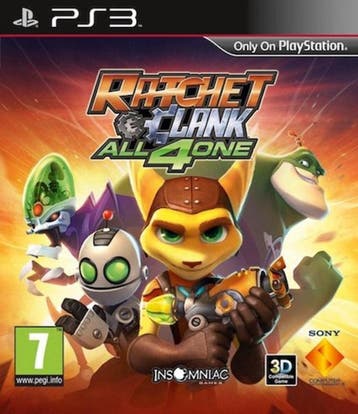 Ratchet & Clank All 4 One (PS3 Games), Ophalen of Verzenden