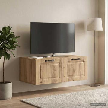 vidaXL Wandmontage TV-kast 78,5 x 41 x 30 cm Artisanaal, Verzenden