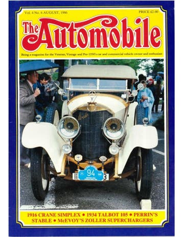 1986 THE AUTOMOBILE MAGAZINE 06, Ophalen of Verzenden