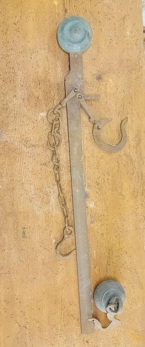 Werkgereedschap Antiek - Originele weegschaal, Antiek en Kunst, Antiek | Overige Antiek
