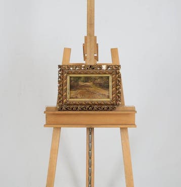 Anton Hirschig (1867-1939) - Bospad, Antiquités & Art, Art | Peinture | Classique