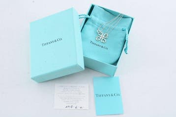 Zonder minimumprijs - Tiffany & Co. - Halsketting Zilver -