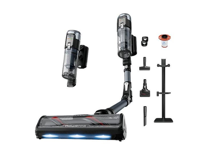 Rowenta -  X-force Flex 16.60 - Inside Metal/liquid Metal, Elektronische apparatuur, Stofzuigers, Nieuw, Reservoir, Minder dan 1200 watt