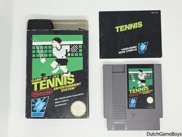 Nintendo Nes – Black Box - Tennis - FAH, Verzenden, Gebruikt