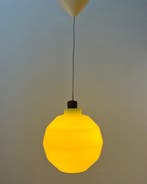 Hangende plafondlamp - Danish Design - Glas, Hout, Wengé - H
