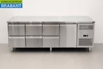 Etabli réfrigéré HCB en acier inoxydable 6 tiroirs et 1, Verzenden
