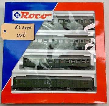 Roco H0 - 44053 - Modeltrein personenwagonset (1) - Wagenset, Hobby en Vrije tijd, Nieuw