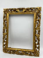 Lijst - Hout, stuc - Gouden ornamentale lijst