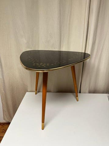 Table dappoint - Bois, Verre