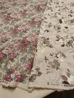 Preziosa coppia di tessuti darredo in cotone - Textiel (3)