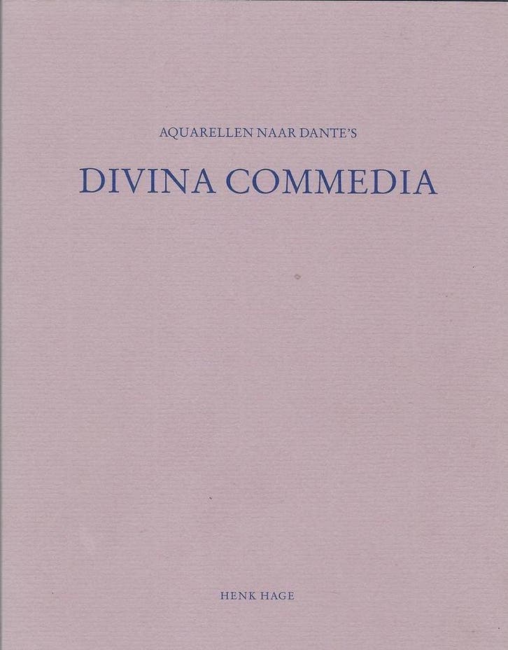 Honderd aquarellen naar Dantes divina commedia 9789068290288, Boeken, Overige Boeken, Zo goed als nieuw, Verzenden