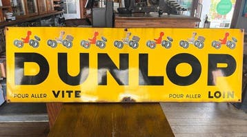Emaillerie Alsacienne - Om snel te gaan – DUNLOP – Om ver te