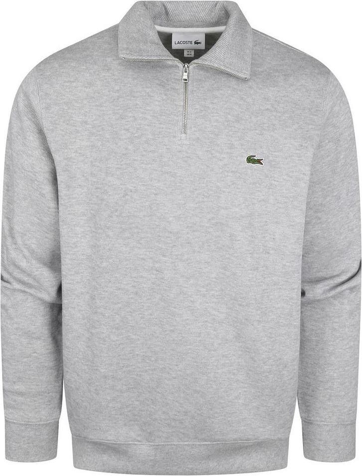 Lacoste Pullover Zipper Lichtgrijs maat Maat 52/54 (L) Heren, Vêtements | Hommes, Pulls & Vestes, Envoi