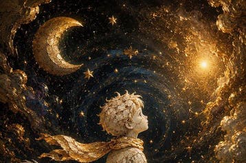 Yamila - La Pequeña Estrella de El Principito en Kintsugi